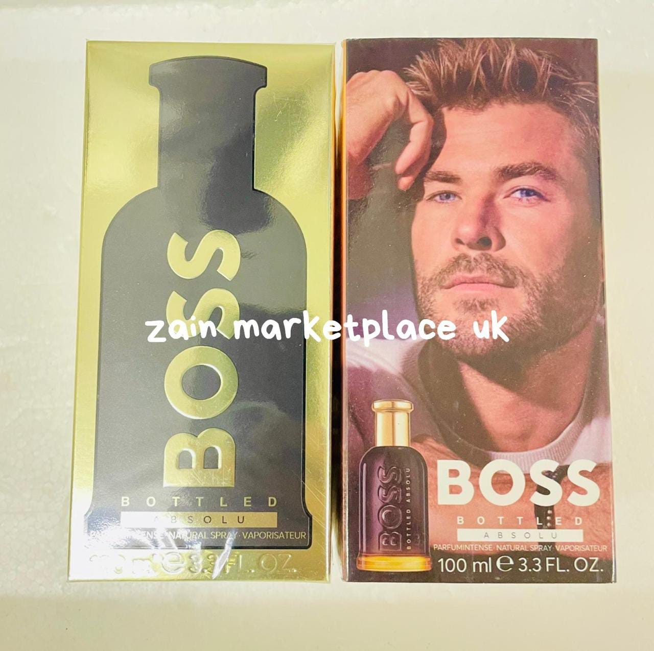 BOSS Bottled Absolu Eau de Parfum Spray for Men 100ml / 3.3oz