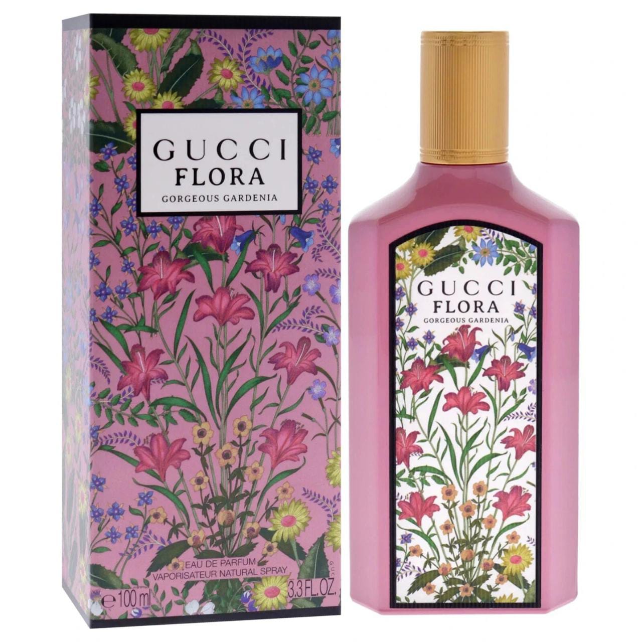Gucci Flora Gorgeous Gardenia Eau de Parfum Spray 3.3 oz (100 ml) for Women