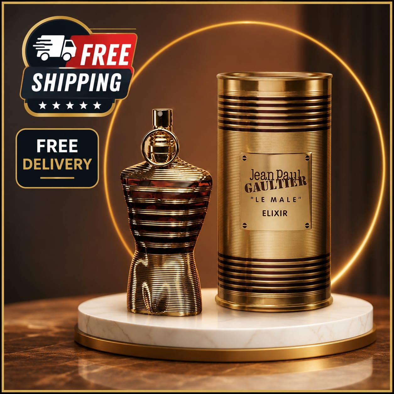 Jean Paul Gaultier Le Male Elixir Eau de Parfum for Men | Long Lasting Luxury Fragrance