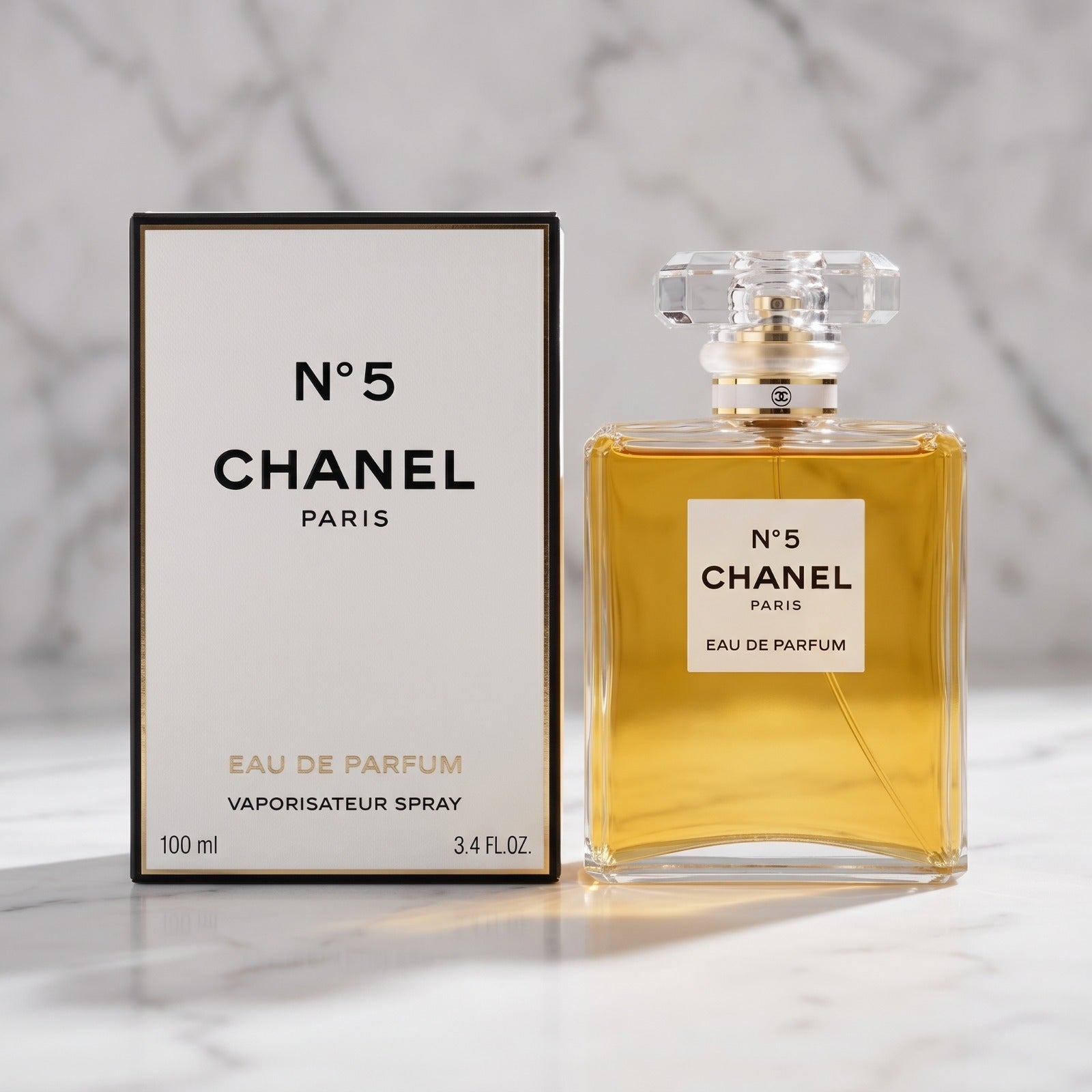 Chanel N°5 Eau de Parfum Spray 100ml / 3.4oz – Luxury Women’s Perfume – New in Box