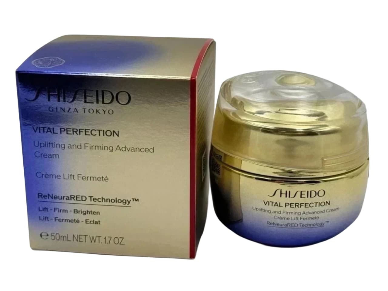 Shiseido Vital Perfection Uplifting & Firming Advanced Cream 50ml / 1.7oz – Anti-Aging Luxury Face Cream – New in Box