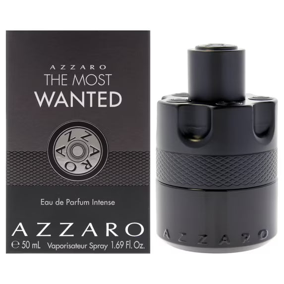 Azzaro The Most Wanted Intense Eau de Parfum Spray for Men – 1.69 oz / 50 ml