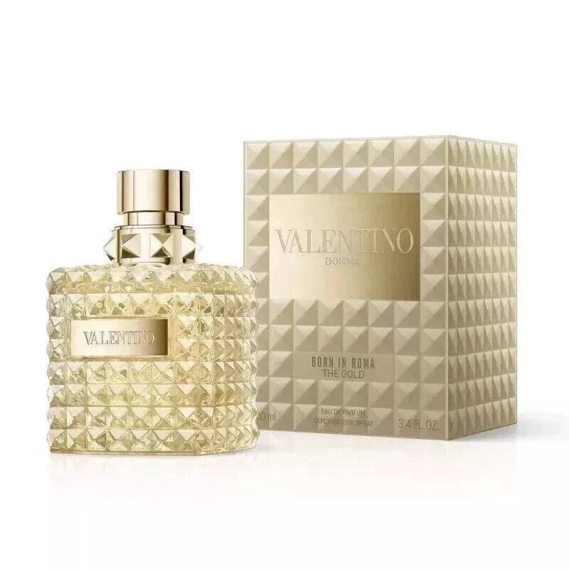 Valentino Donna Born In Roma The Gold 3.4 oz / 100ml Eau De Parfum