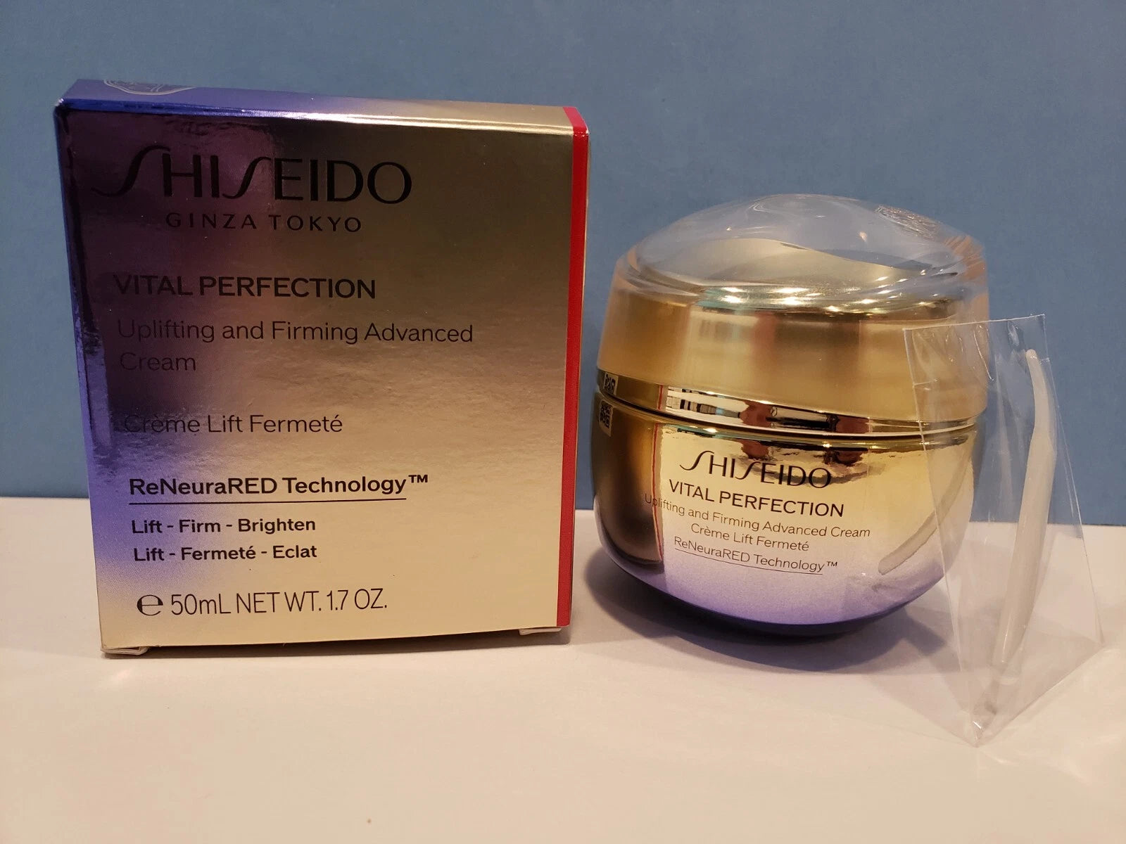 Shiseido Vital Perfection Uplifting & Firming Advanced Cream 50ml / 1.7oz – Anti-Aging Luxury Face Cream – New in Box