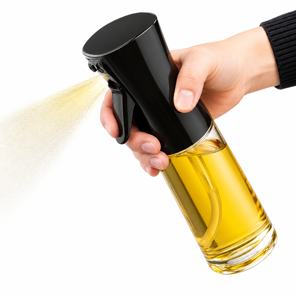 Manual Cooking Oil Sprayer Bottle – Refillable Kitchen Oil Spray Dispenser for Grilling, Frying, Baking & Salad Dressing